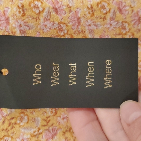 W5 floral babydoll top - Picture 4 of 6